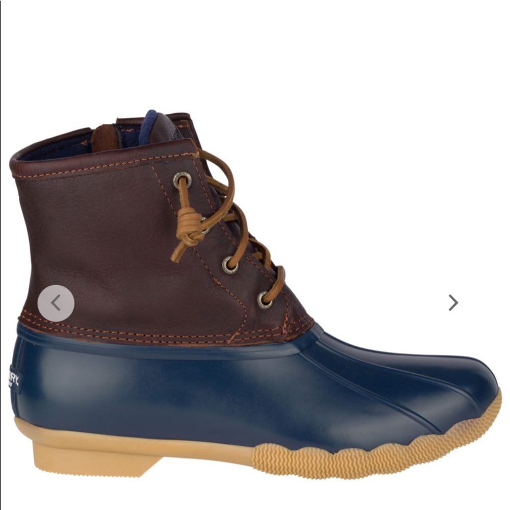 BRAND NEW Sperry Women’s Saltwater Duck Boot- Navy